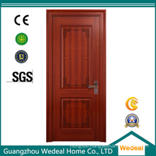 Bulk Supply MDF PVC Film Interior Wooden Door for Houses